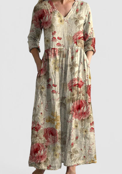 CD | Rochie maxi orhidee