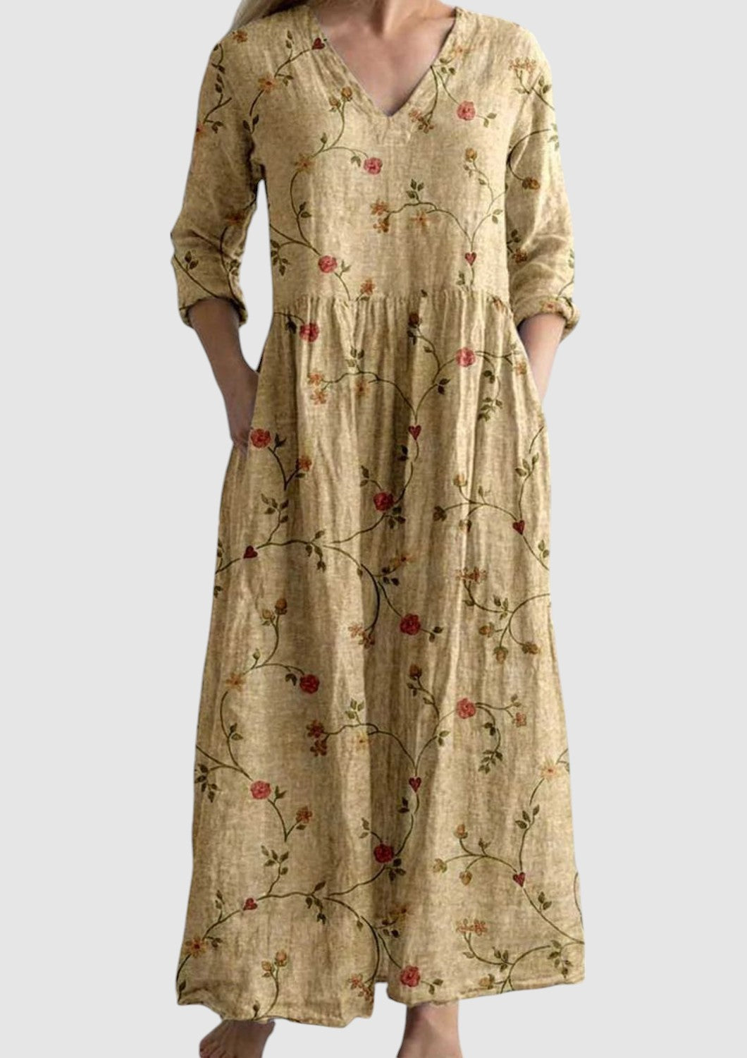 CD | Rochie maxi orhidee