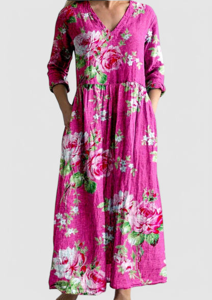 CD | Rochie maxi orhidee