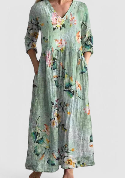 CD | Rochie maxi orhidee