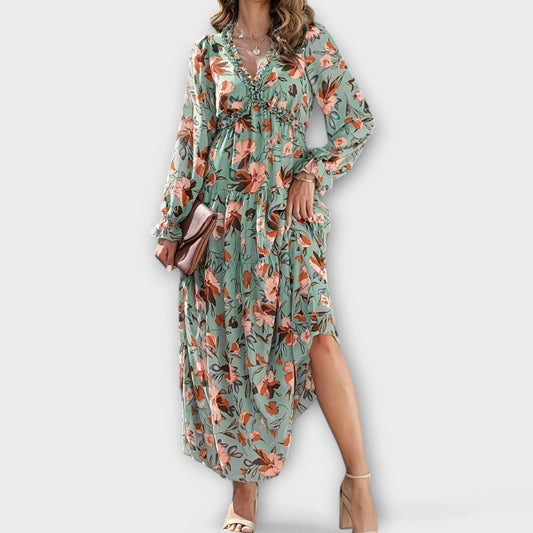 CD | Rochie maxi florală elegantă