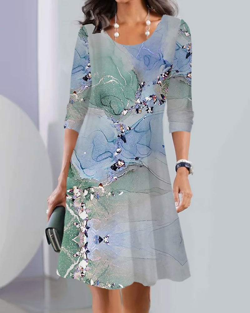 CD | Rochie de vară casual și ușoară