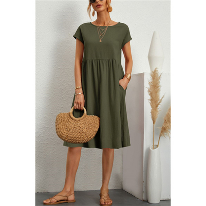 CD | Rochie midi la modă fără timp