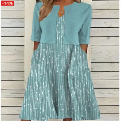 CD | Flori Rochie midi din două piese