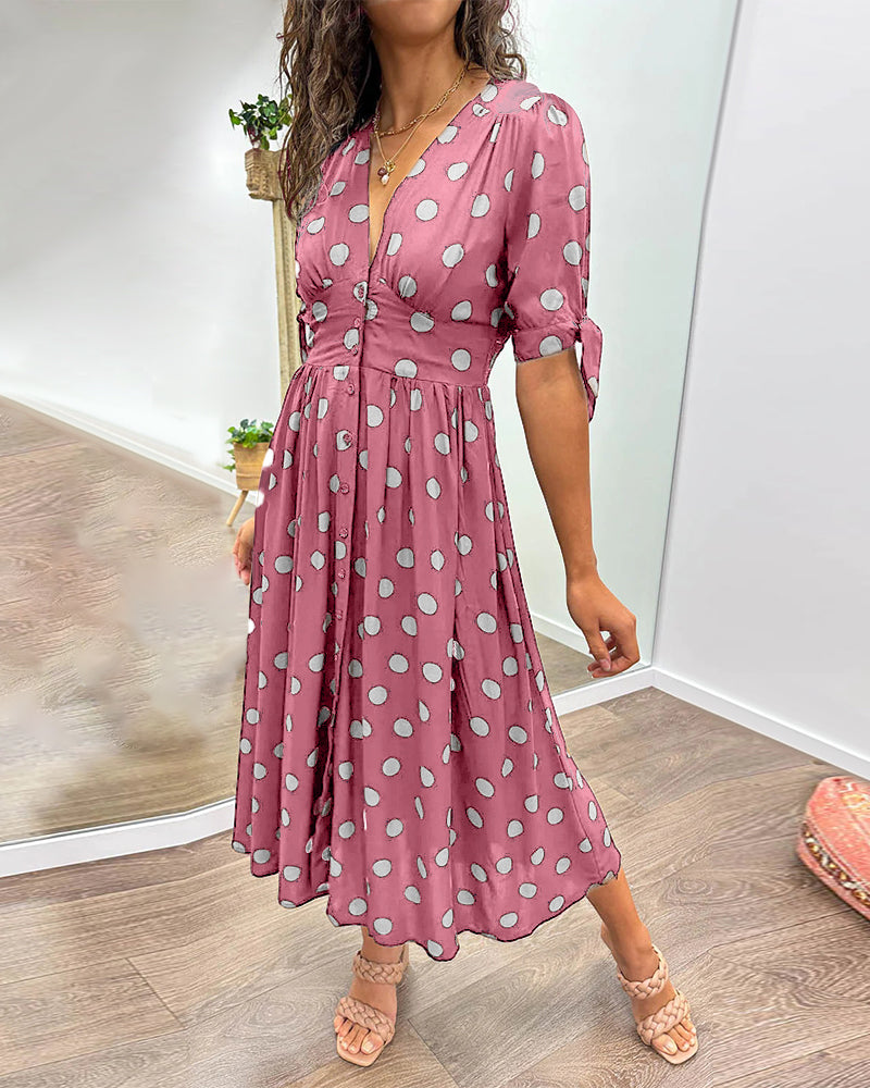 CD | Elegant în jos rochie midi
