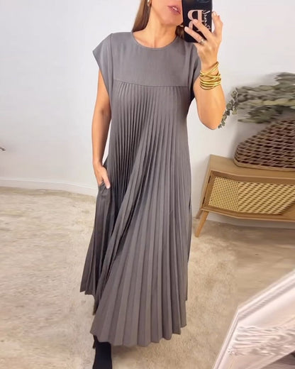 CD | Rochie maxi plisată elegantă