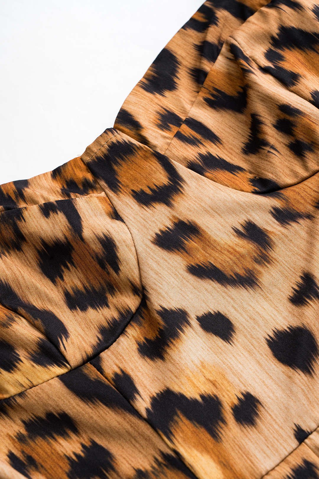CD | Rochie midi cu imprimeu leopard