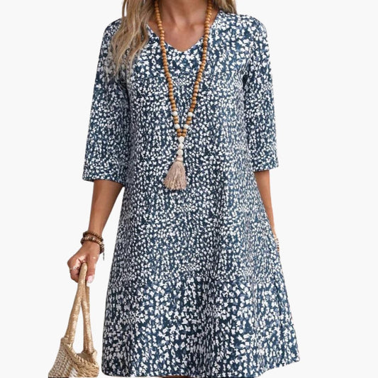 CD | Rochie midi cu imprimeu floral