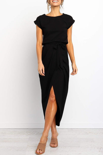 CD | Rochie midi cu nasturi