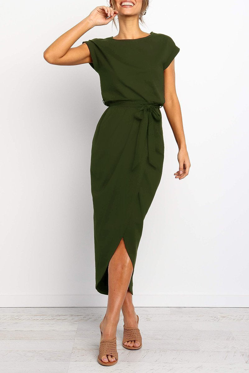 CD | Rochie midi cu nasturi
