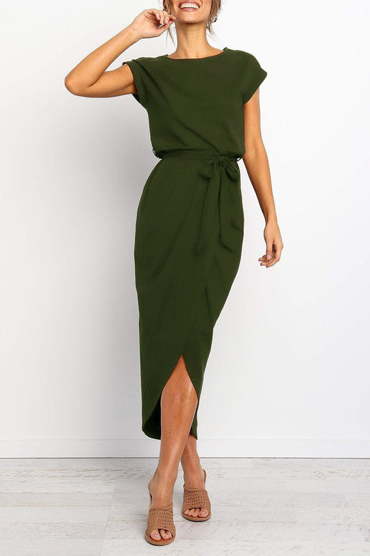 CD | Rochie midi cu nasturi