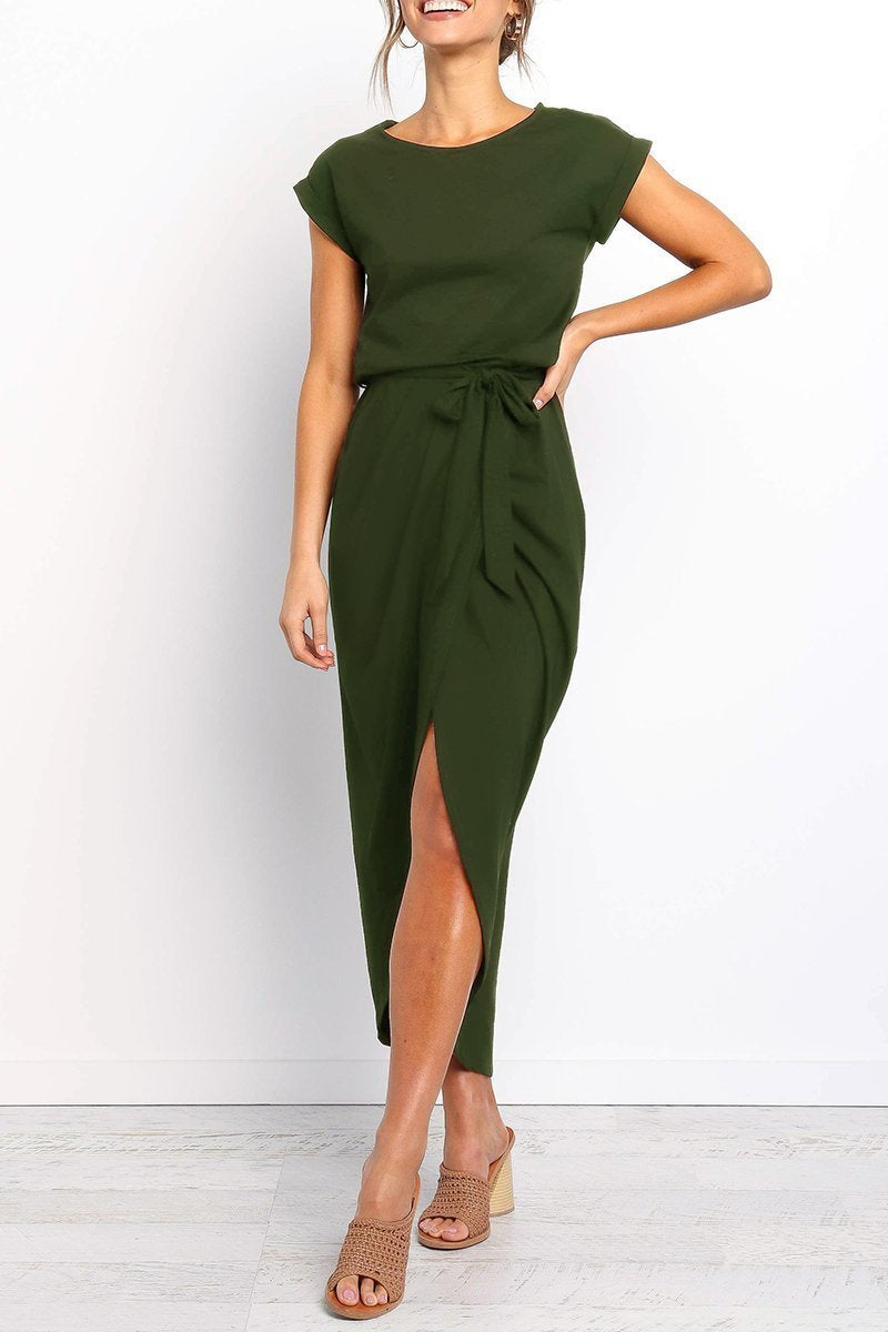CD | Rochie midi cu nasturi