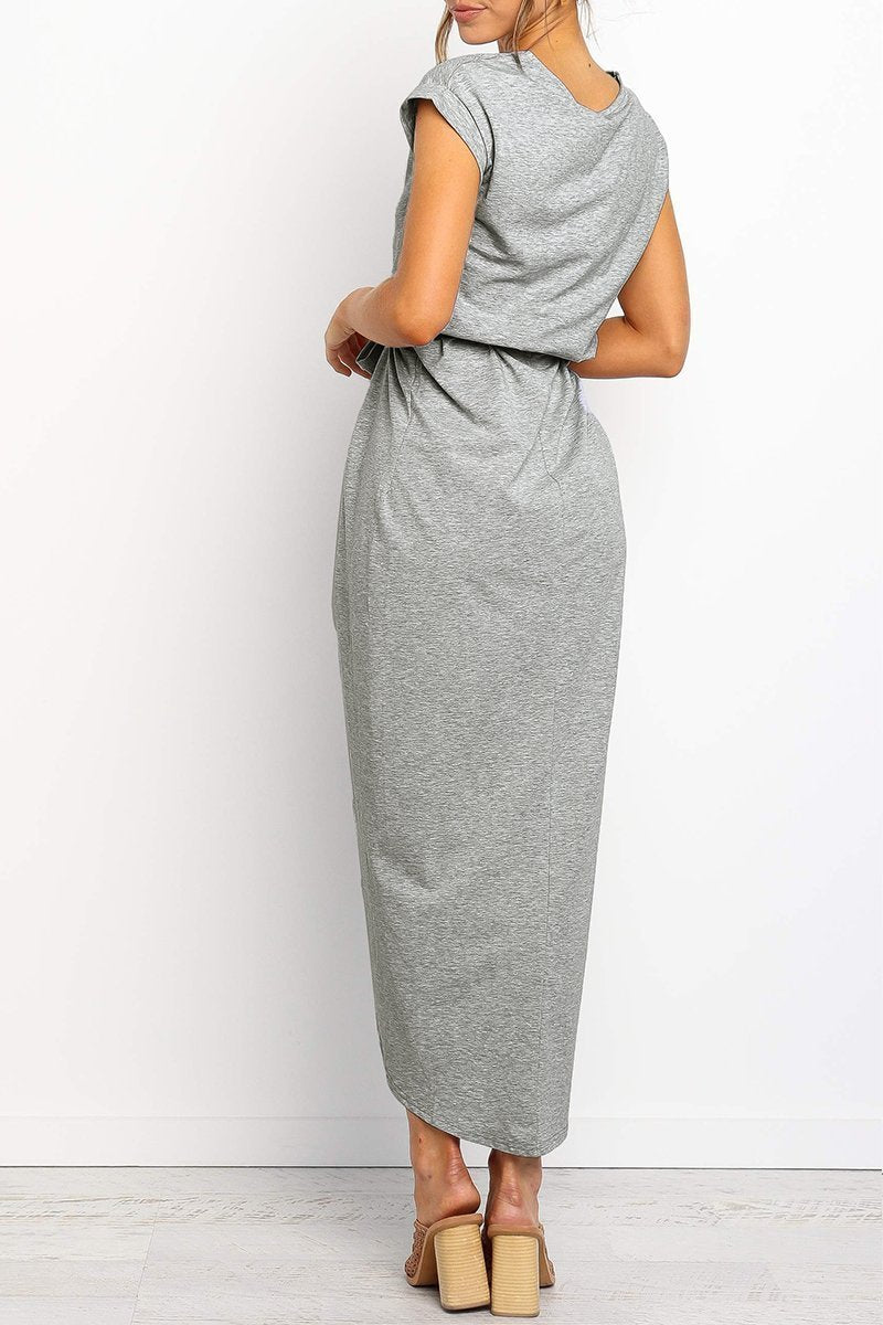 CD | Rochie midi cu nasturi