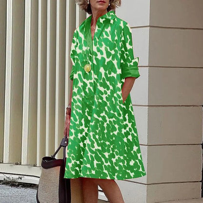 CD | Rochie vintage cu mânecă lungă