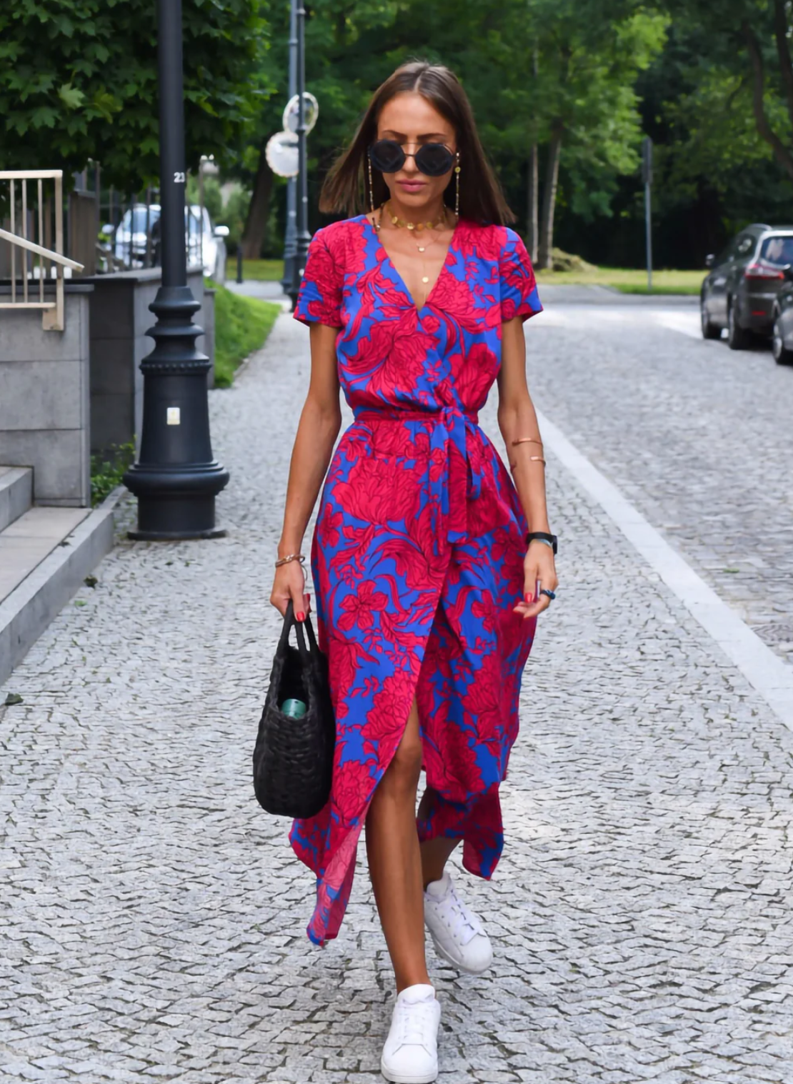 CD | Rochie cu imprimeu floral primăvară/vară