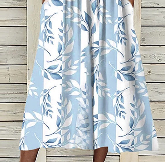 CD | Rochie midi cu imprimeu floral și sacou asortat