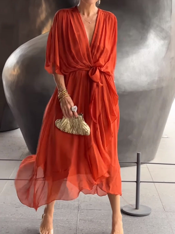 CD | Rochie de seară elegantă din sifon