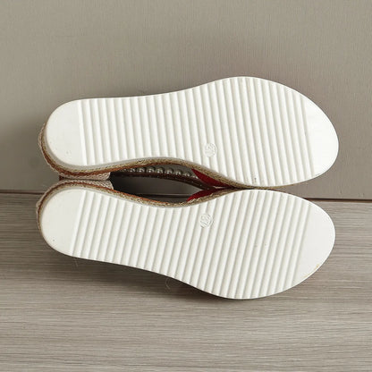 CD | Sandale Wedge cu arc pentru femei