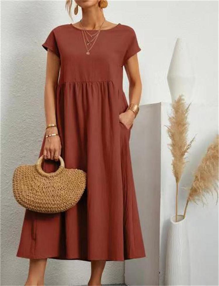 CD | Rochie midi elegantă într-o croială relaxată