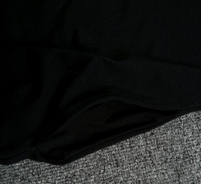 CD | Rochie maxi pentru femei - Material moale, ușor - Mâneci scurte - Ținută relaxată - Decolteu rotund - Fantă laterală - Buzunare