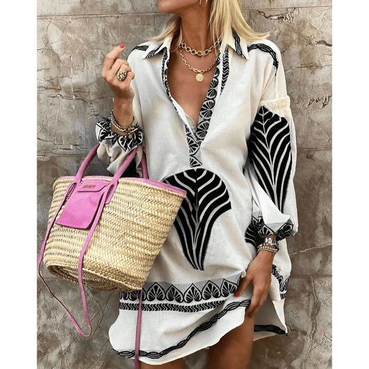 CD | Rochie midi de inspirație vintage pentru femei - Stil retro elegant