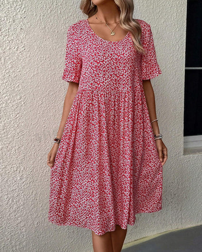 CD | Rochie midi cu flori