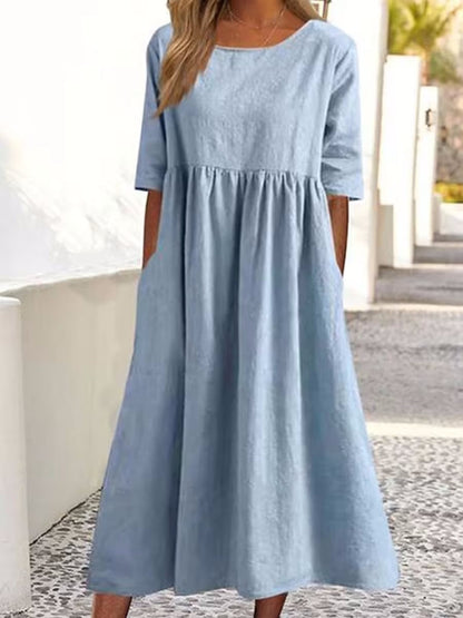 CD | Rochie midi neagră | Rochie midi cu mânecă lungă | Rochii midi pentru femei