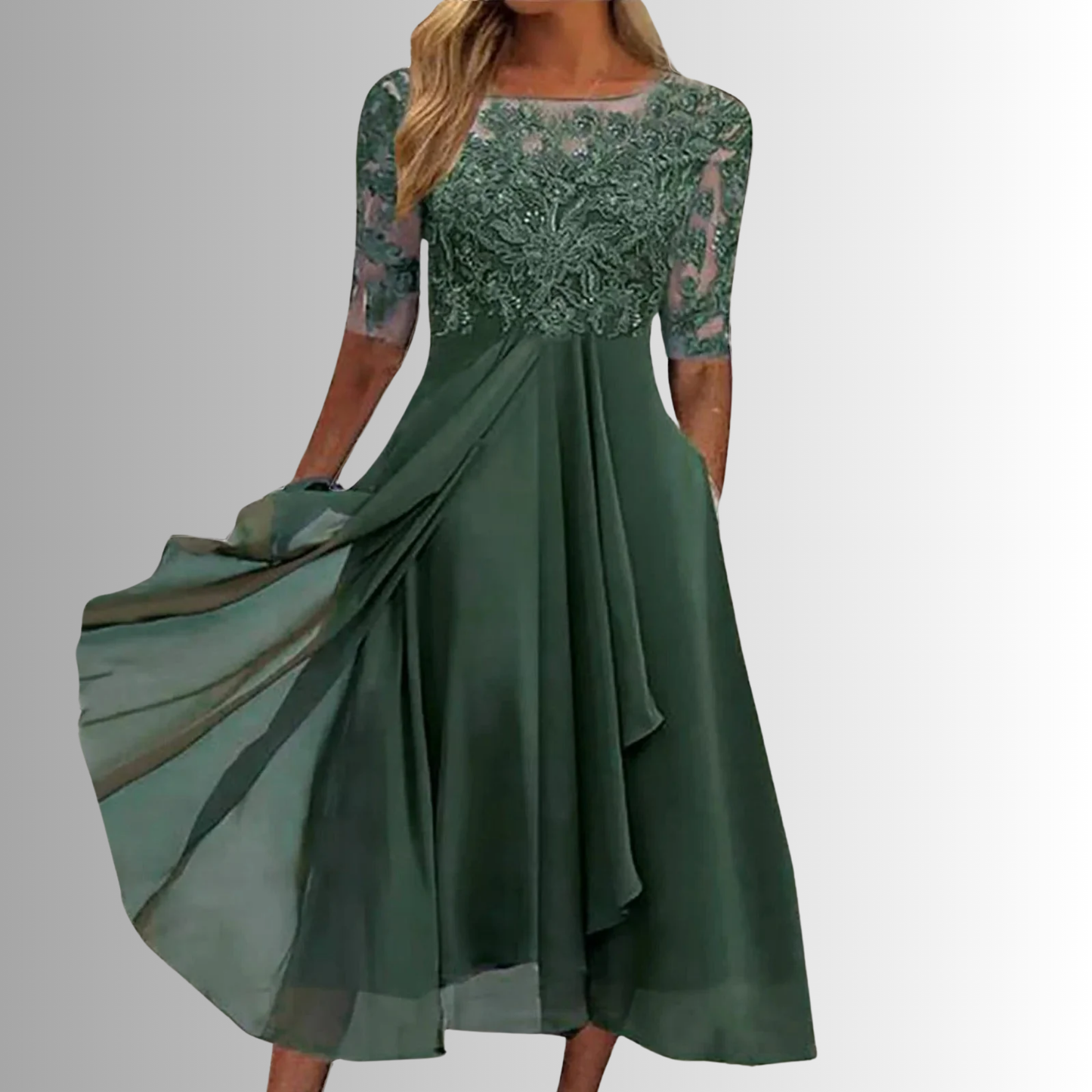 CD | Rochie elegantă din dantelă