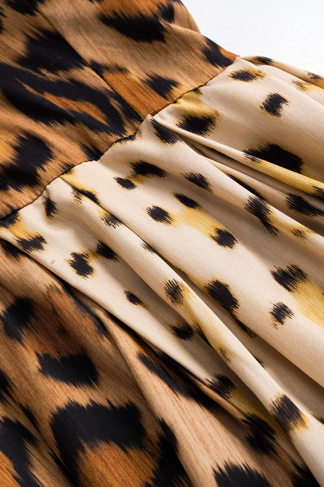 CD | Rochie midi cu imprimeu leopard