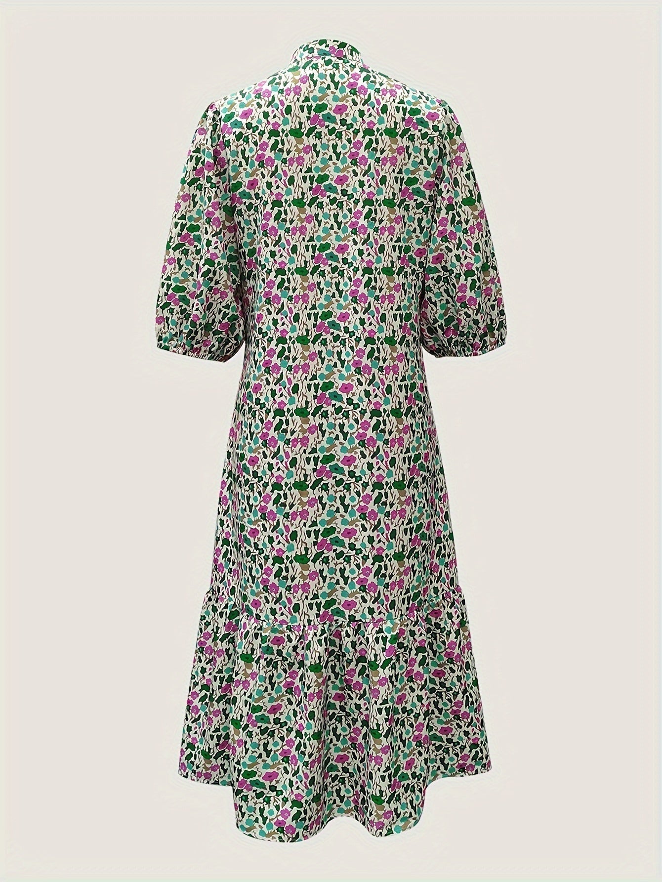 CD | rochie midi verde elegantă pentru femei