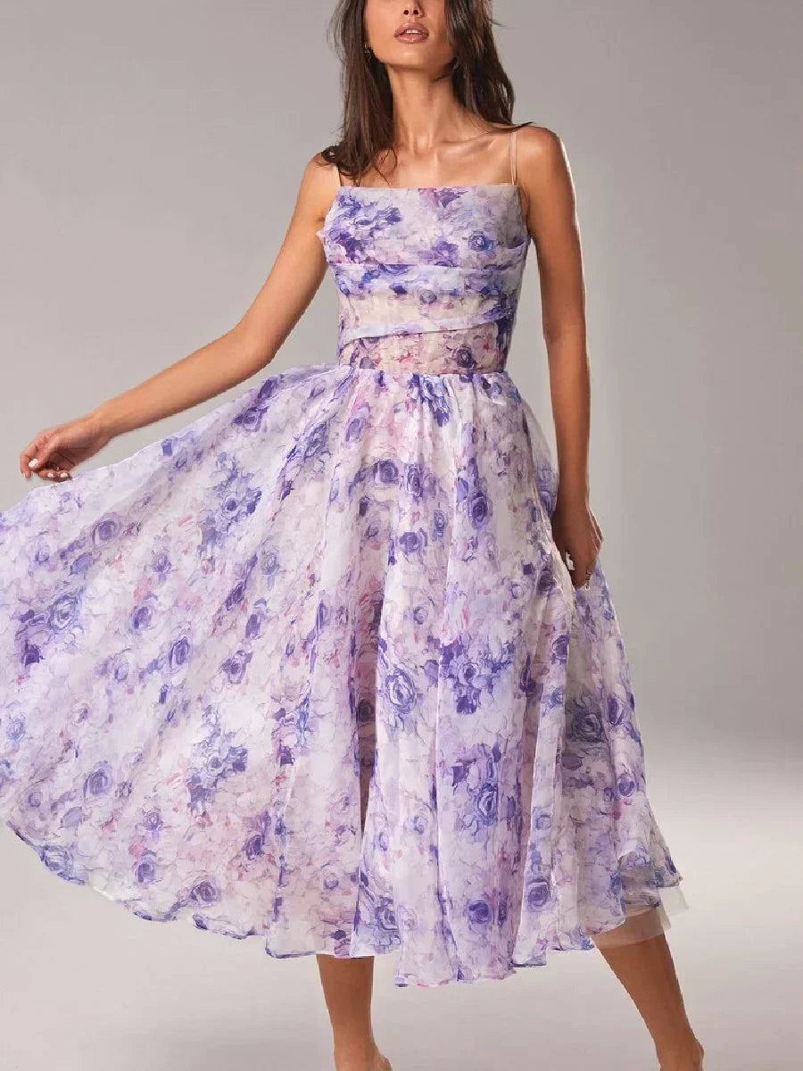 CD | Rochie midi elegantă pentru femei cu o potrivire structurată