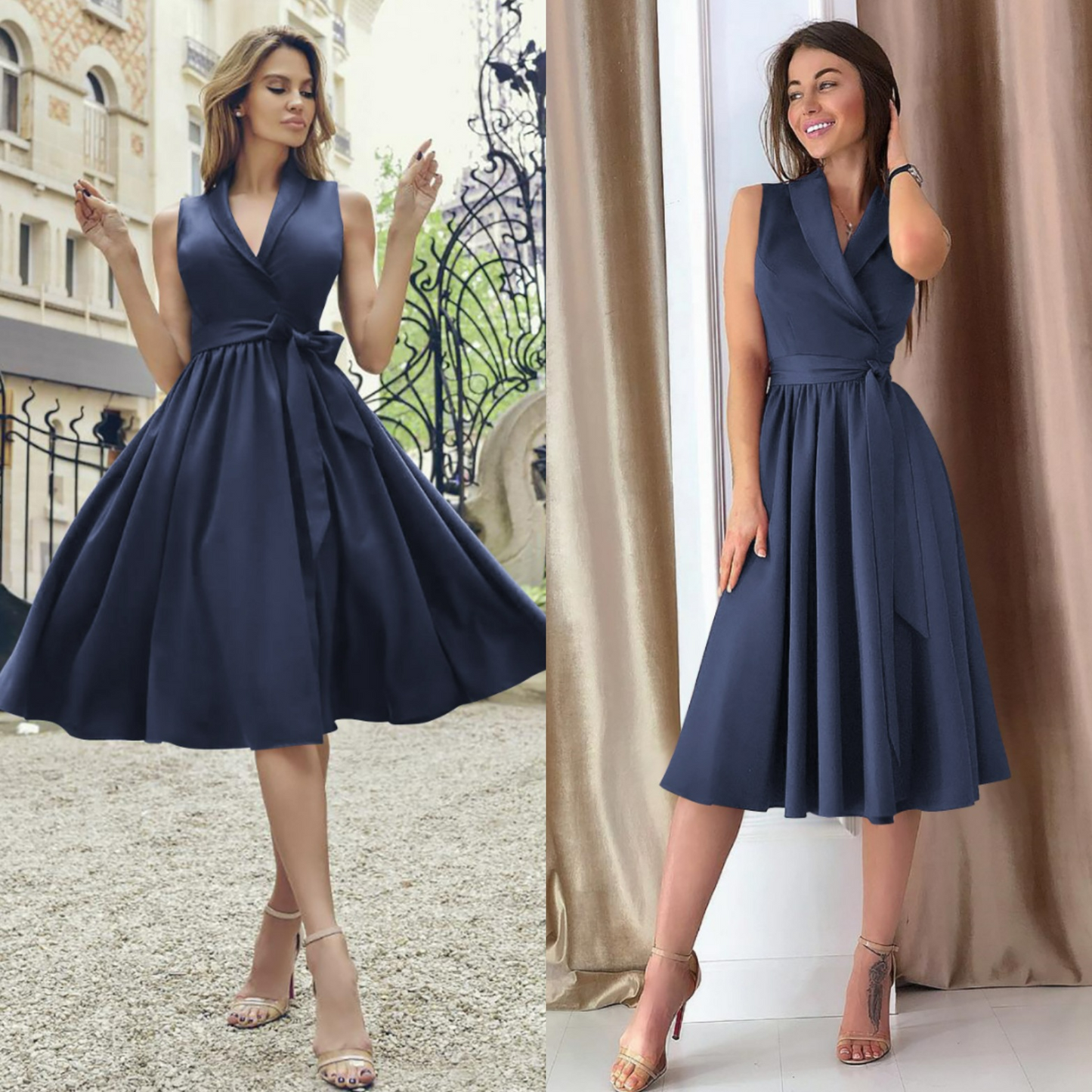 CD | Rochie midi elegantă