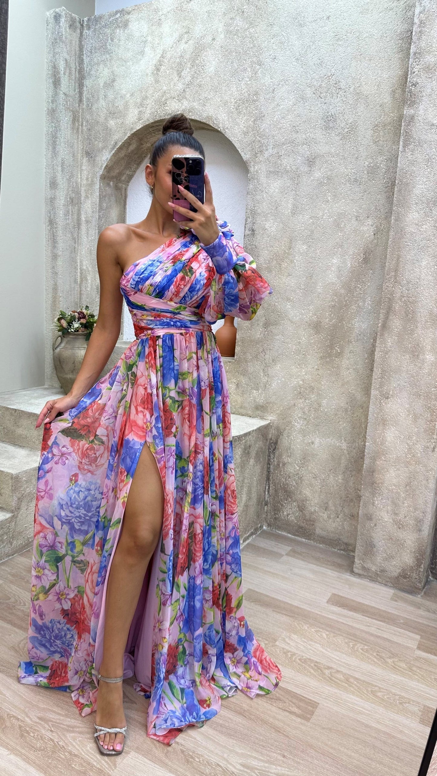 CD | Rochie elegantă cu umeri care curg pentru evenimente de vară