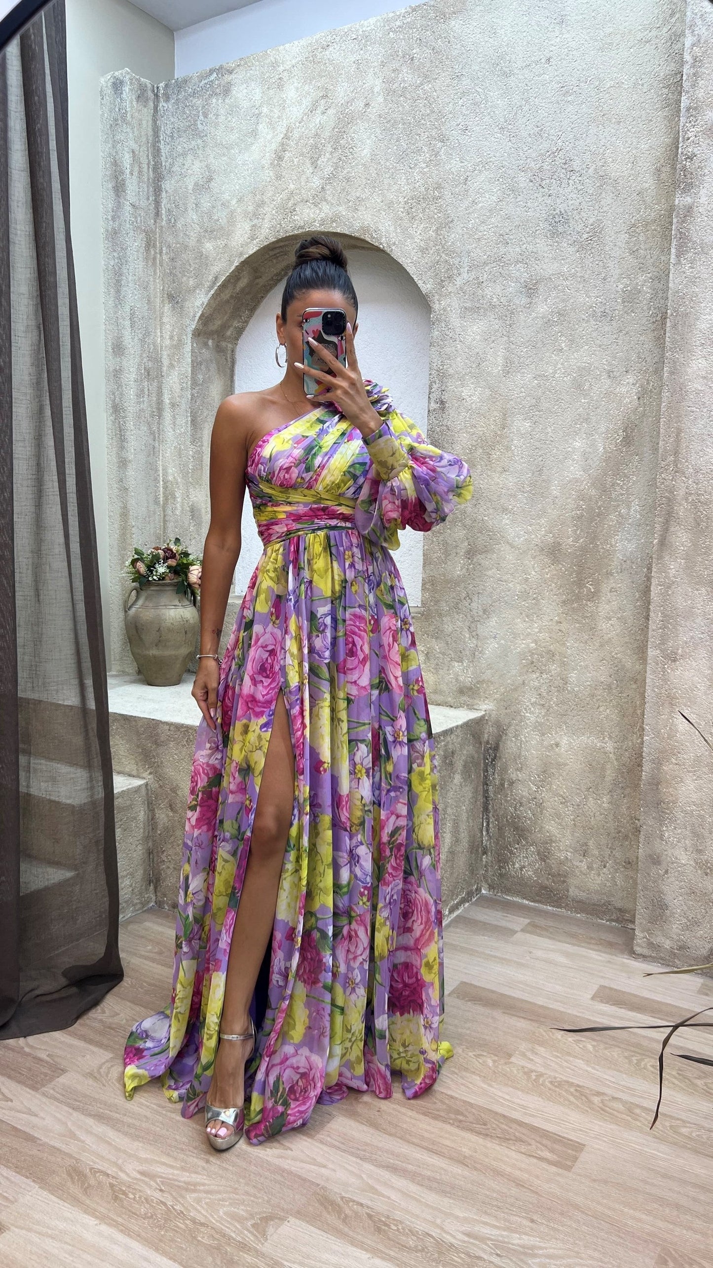 CD | Rochie elegantă cu umeri care curg pentru evenimente de vară