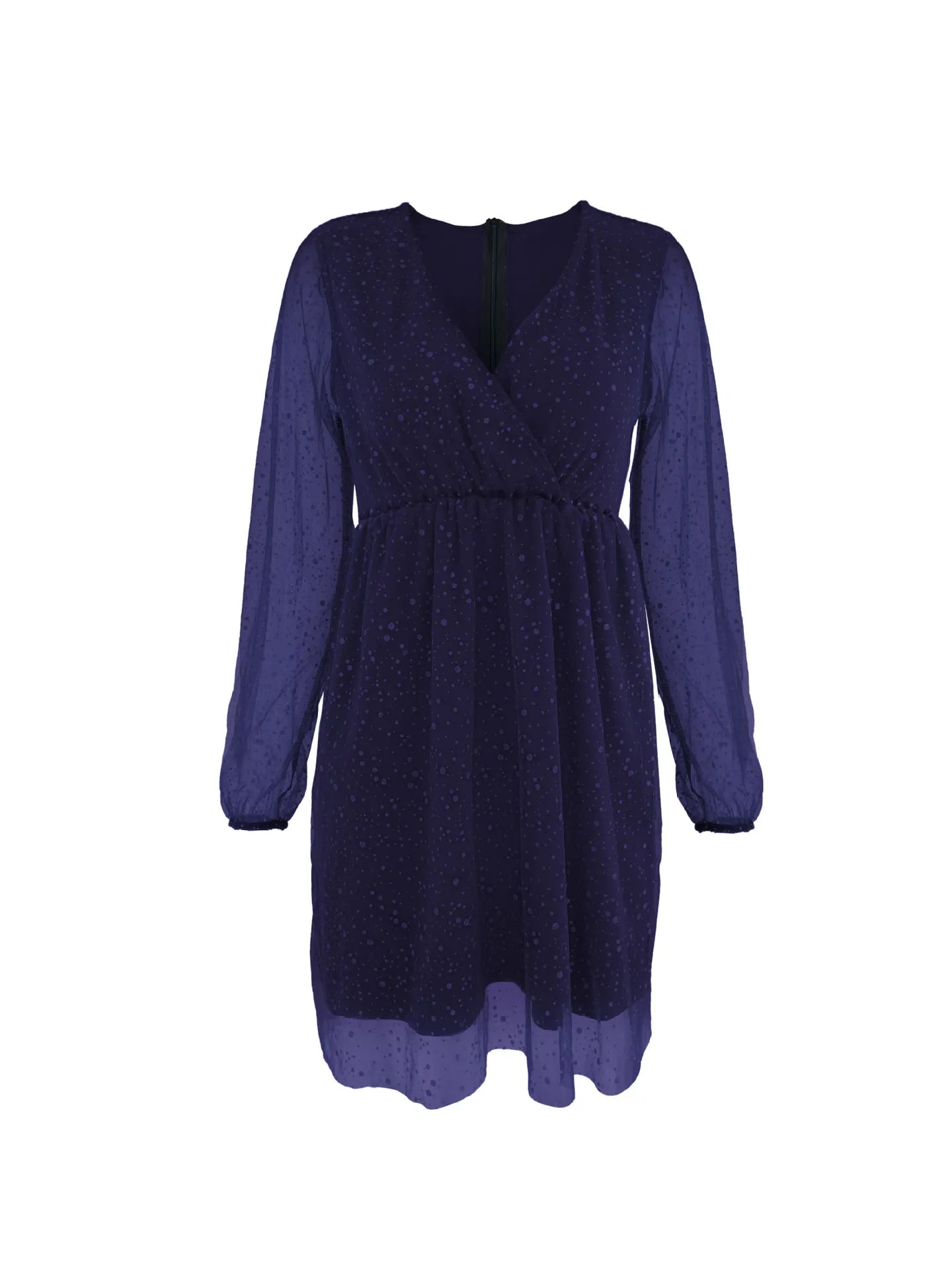 CD | Rochie mini cu mânecă balon Sparkling Surplice