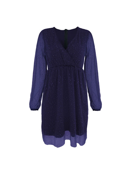 CD | Rochie mini cu mânecă balon Sparkling Surplice