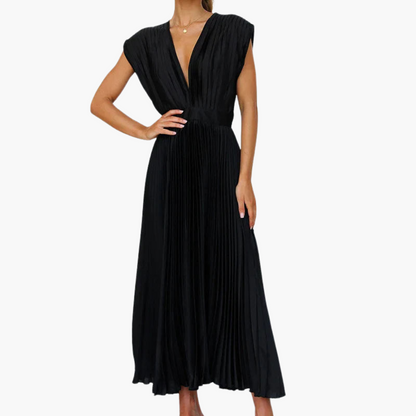 CD | Rochie midi din flori cu mâneci bufante