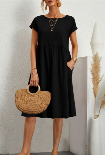 CD | Rochie midi la modă fără timp