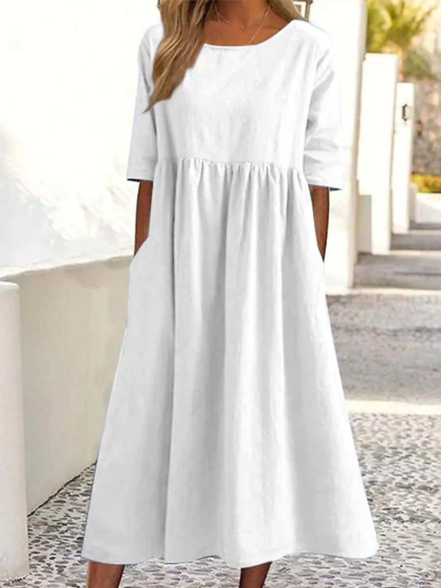 CD | Rochie midi neagră | Rochie midi cu mânecă lungă | Rochii midi pentru femei