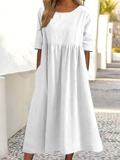 CD | Rochie midi neagră | Rochie midi cu mânecă lungă | Rochii midi pentru femei