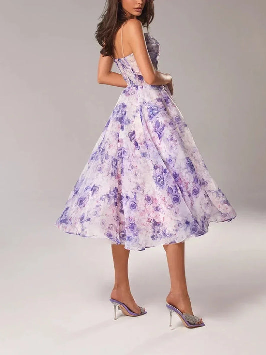 CD | Rochie midi elegantă pentru femei cu o potrivire structurată