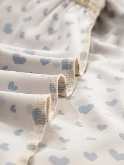 CD | Heart Flutter Sleeve Ruffle Mini Rochie