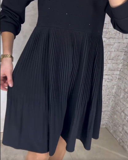 CD | Rochie unicoloră cu tocuri înalte