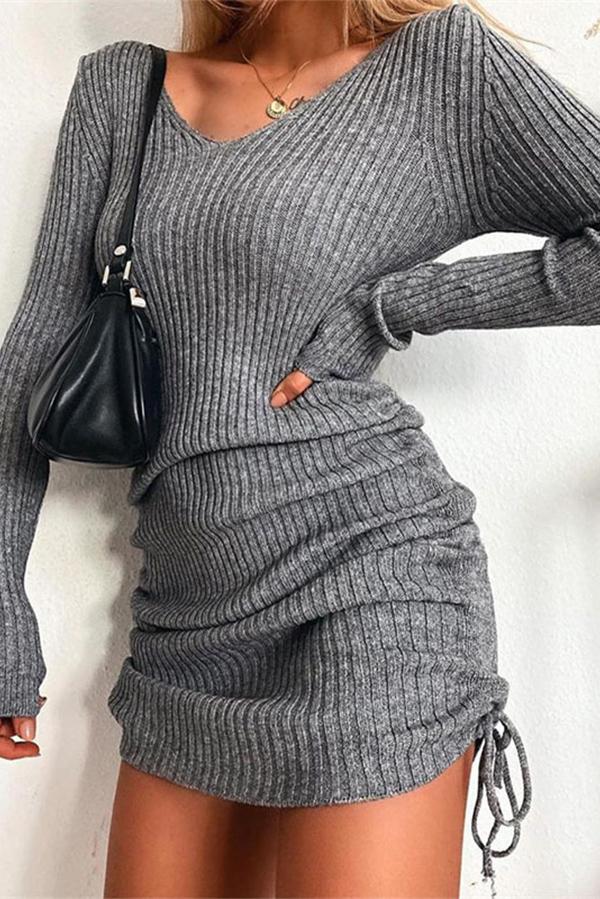 CD | Rochie de iarnă casual și relaxată