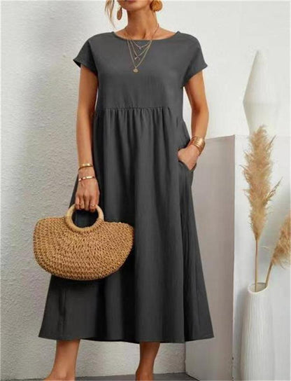 CD | Rochie midi elegantă într-o croială relaxată