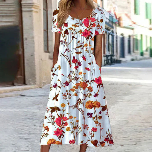 CD | Elegant Eloise floral rochie midi