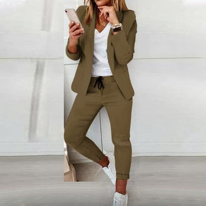 CD | Set costum blazer din două piese