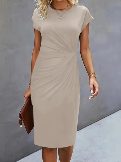 CD | Rochie midi cu arc frontal pentru femei