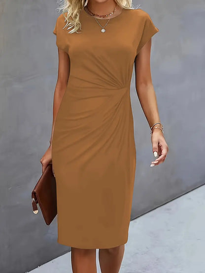 CD | Rochie midi cu arc frontal pentru femei