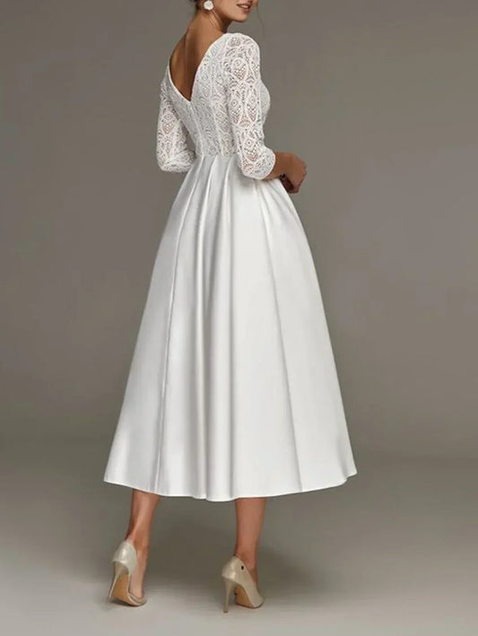 CD | rochie de seară albă elegantă pentru femei